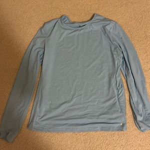Blue long sleeve shirt
